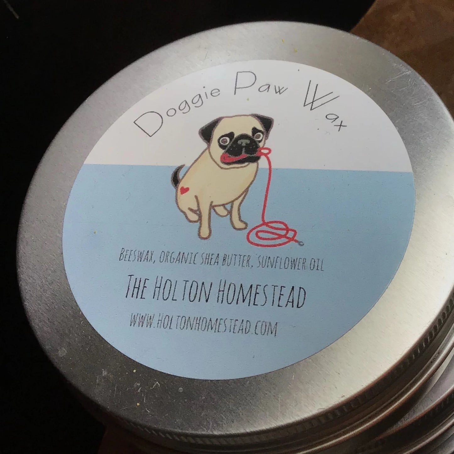 Doggie Paw Wax Tin