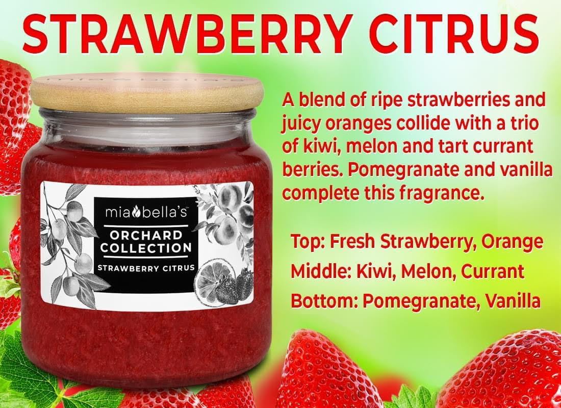 Strawberry Citrus Candle