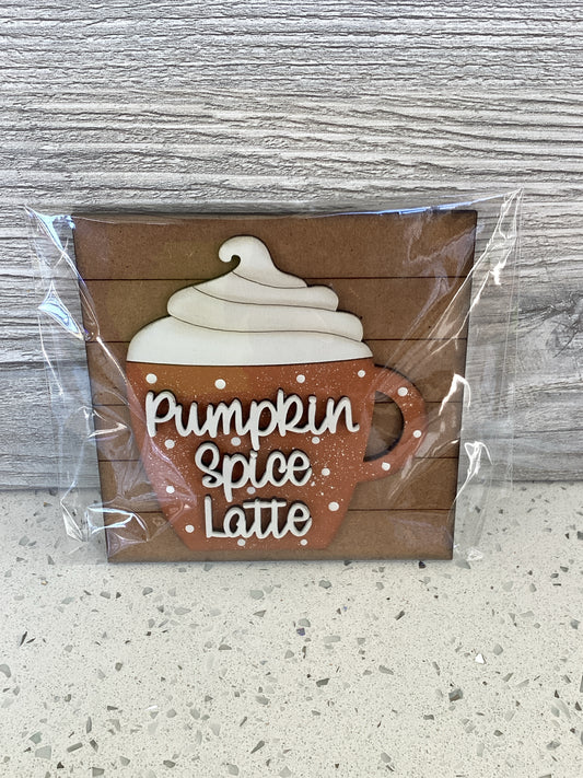 Fall Square Pumpkin Spice