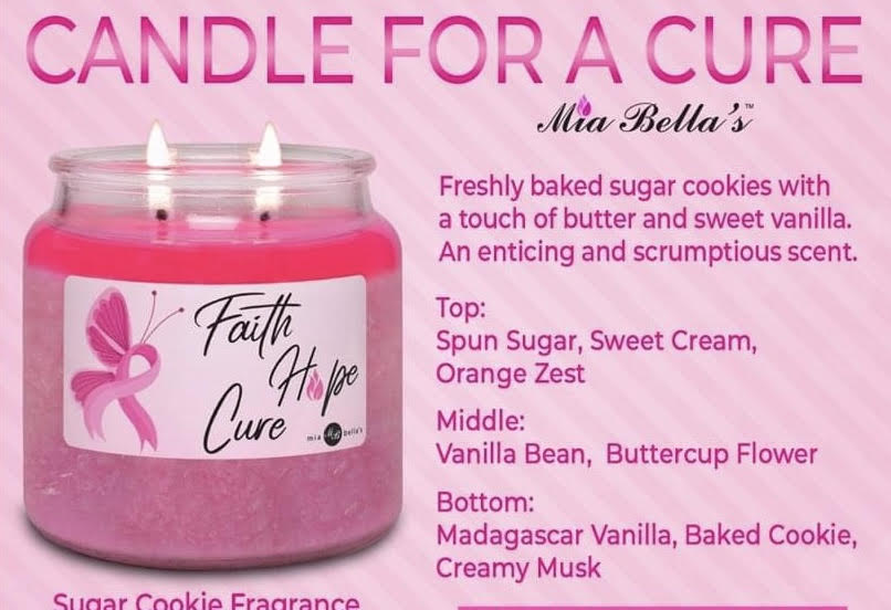 Pink Sugar Cookie Candle