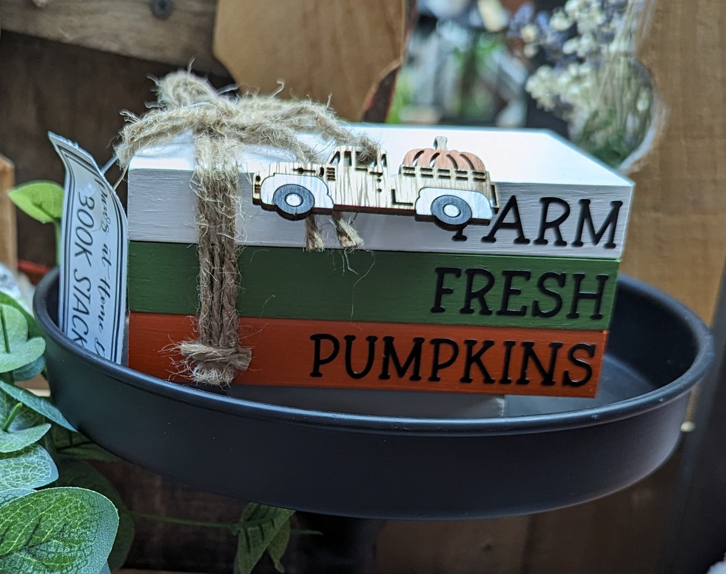 Farm Fresh Pumpkins book stack