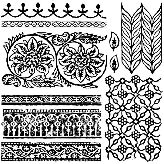 IOD Bohemia 12X12 Decor Stamp