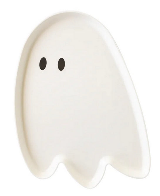 Ghost Shaped Reusable Bamboo Tray