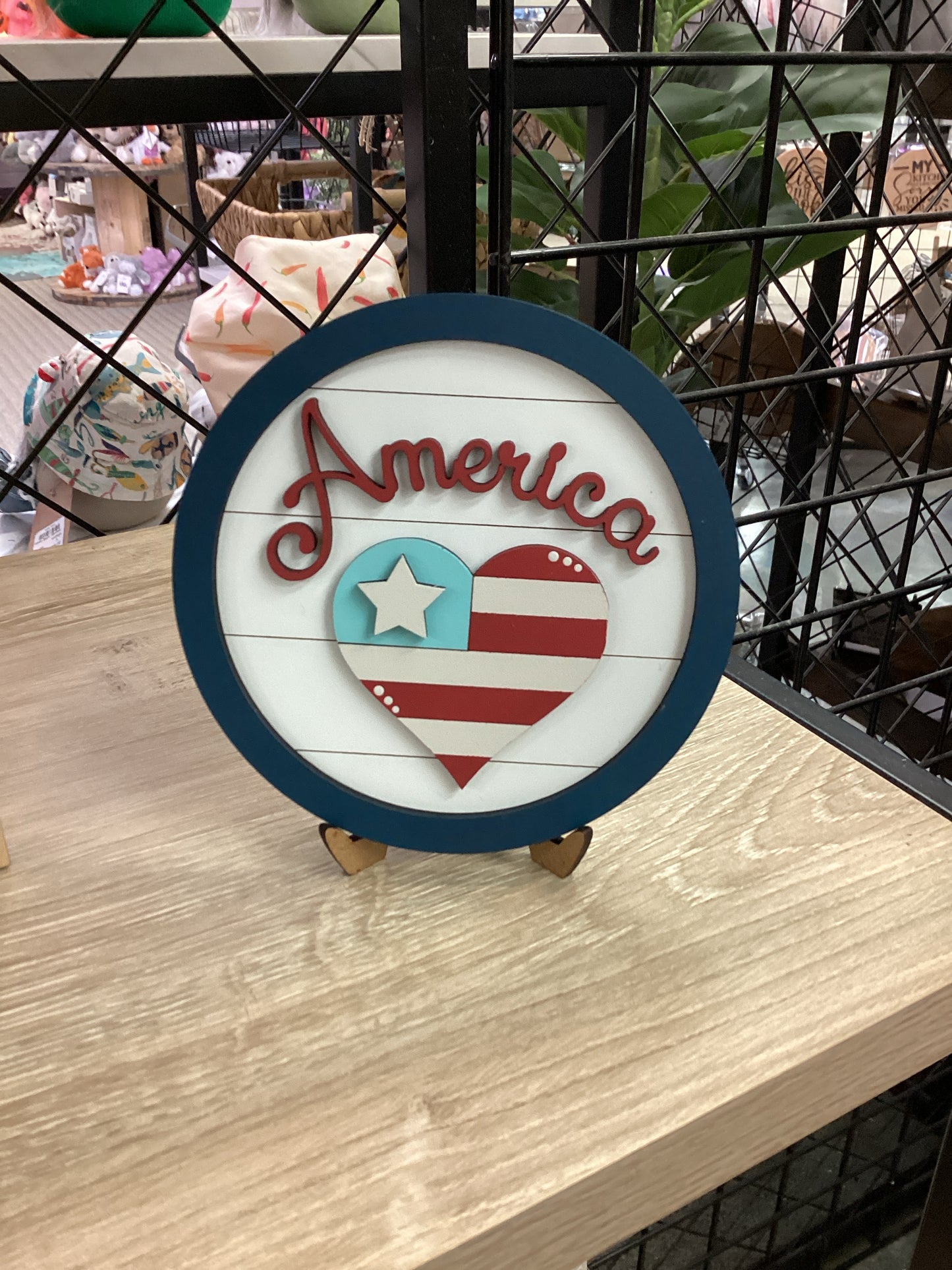 Round America Heart