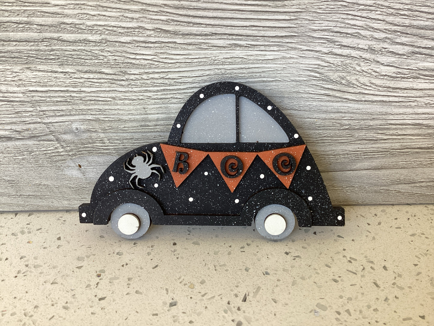 Halloween Boo Car