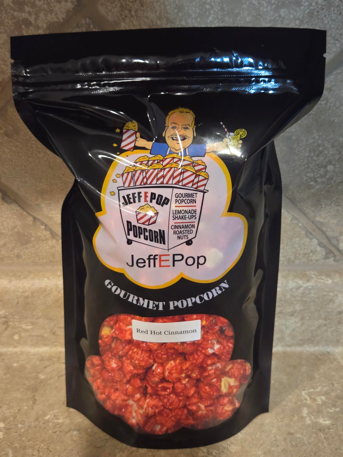 Red Hot Cinnamon Popcorn