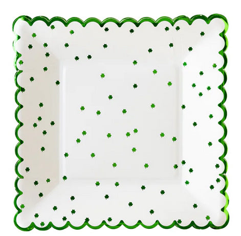 Scattered Shamrock plate