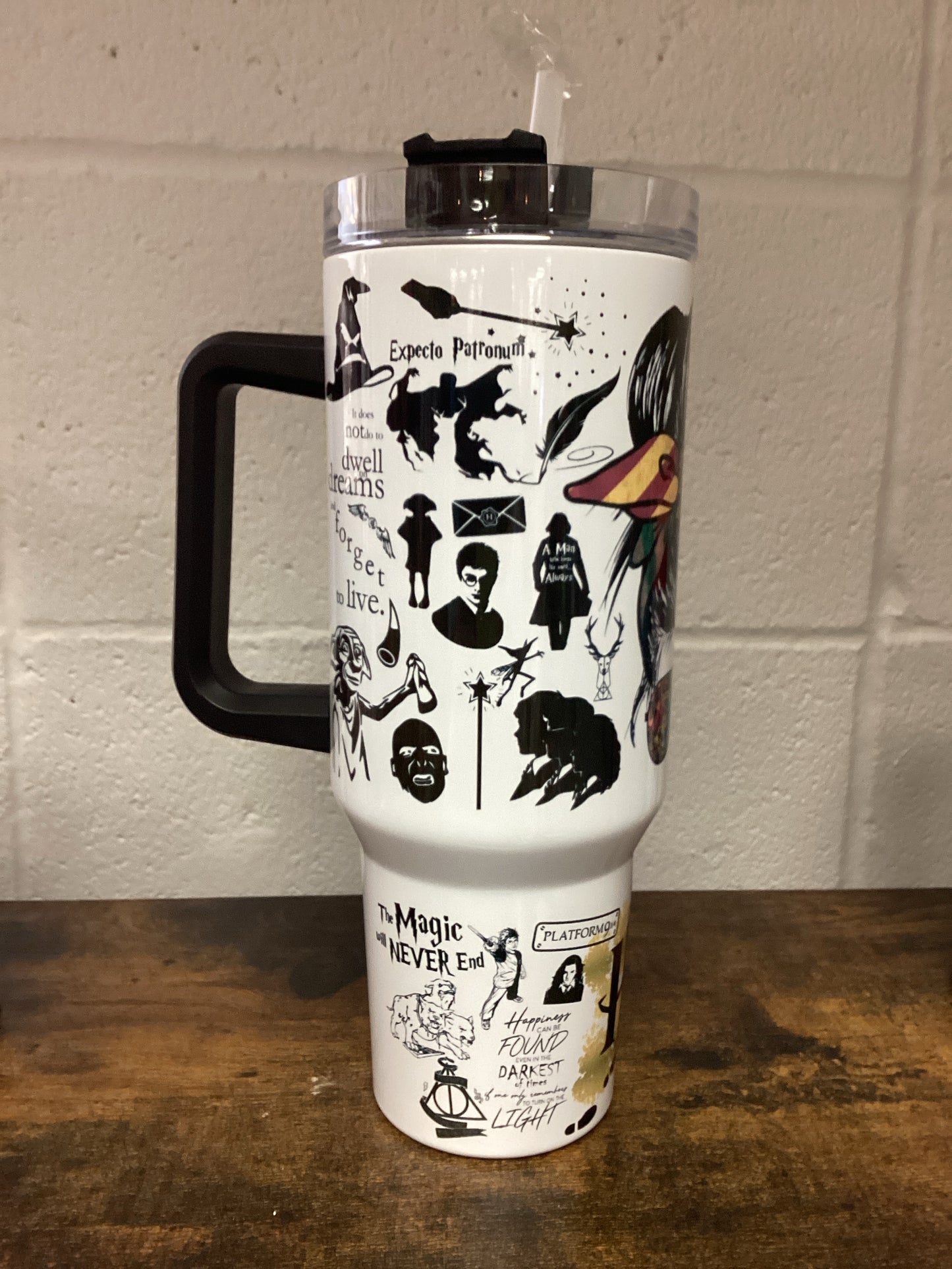 Harry Potter 40 oz. Tumbler - black handle