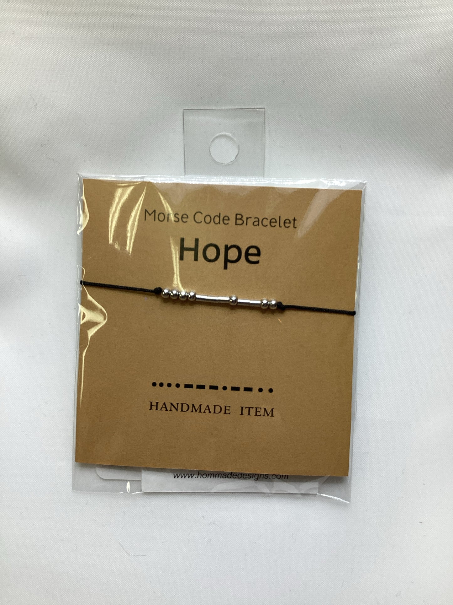 Hope Morse Code Bracelet