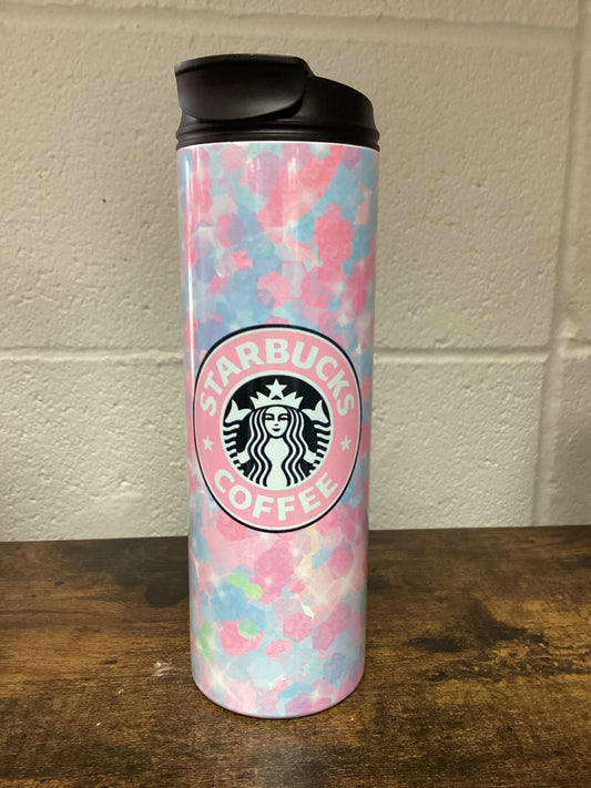 Coffee Pink 20oz 2 in 1 lid Tumbler