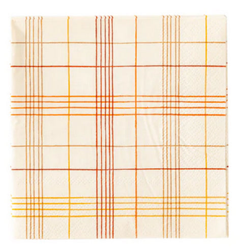 Harvest Plaid Napkin